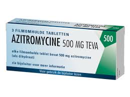Azitromycine 500MG – 3 tabs (tegen SOA)